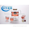 Borosilicate Glass Teapot Beautiful clear glass kettle